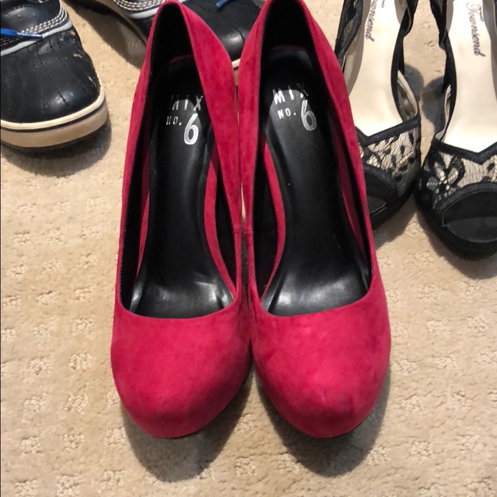 Pink heels